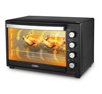 Image of Clikon 60.0L Electric Oven Toaster With Convection 2000W Steel Body Black